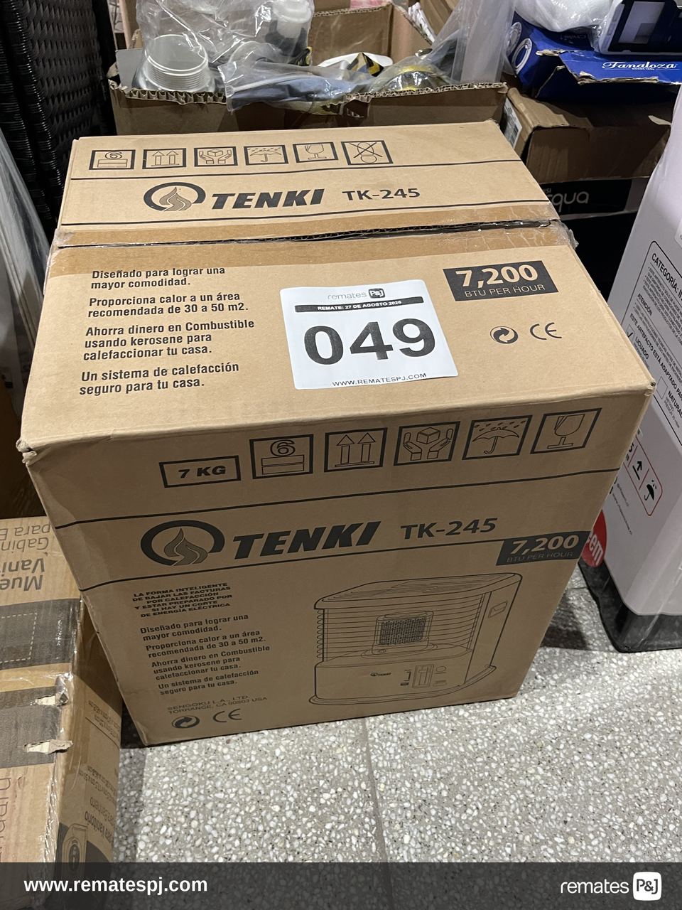 ESTUFA CALEFACTORA TENKI TK-245