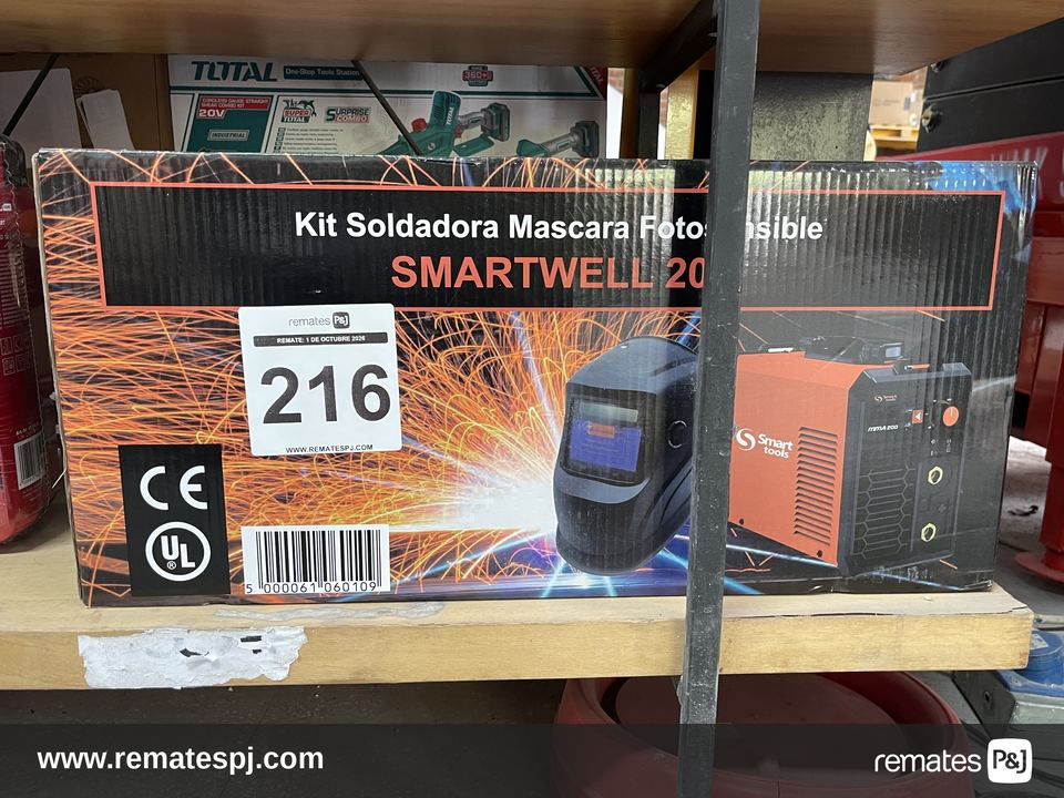 Kit soldadora mascara Fotosensible Smart Tools