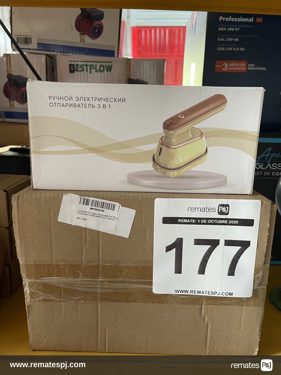 Set de Artículos para Viaje Limpieza y Planchado a Vapor de Ropa