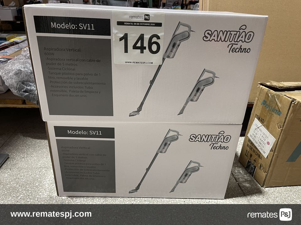 Aspiradora vertical Sanitiao Techno