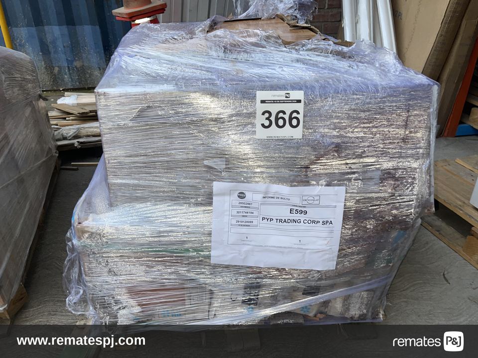 Pallet variedad de cerámica
