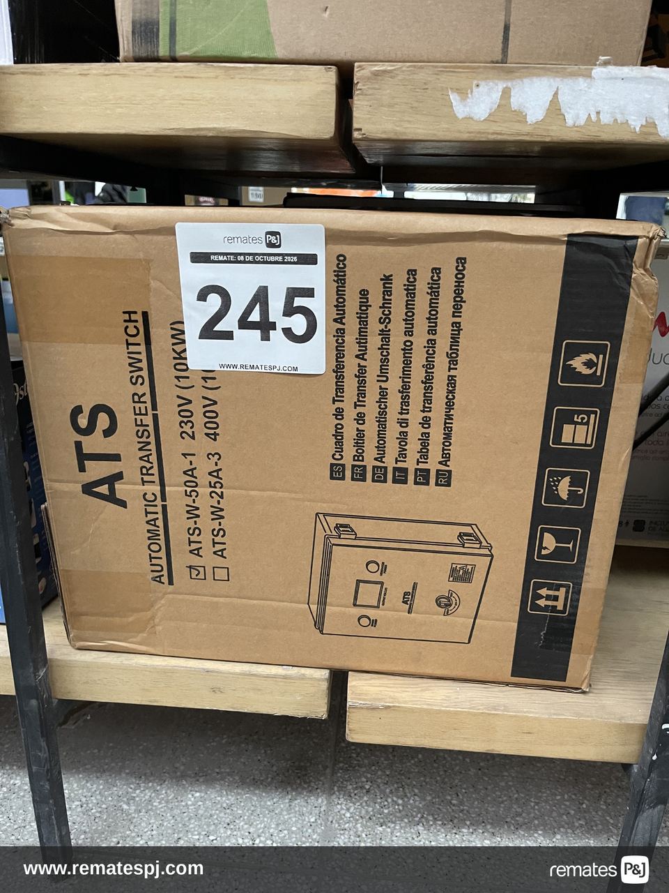 Switch De Transferencia Automática  Ats Generador
