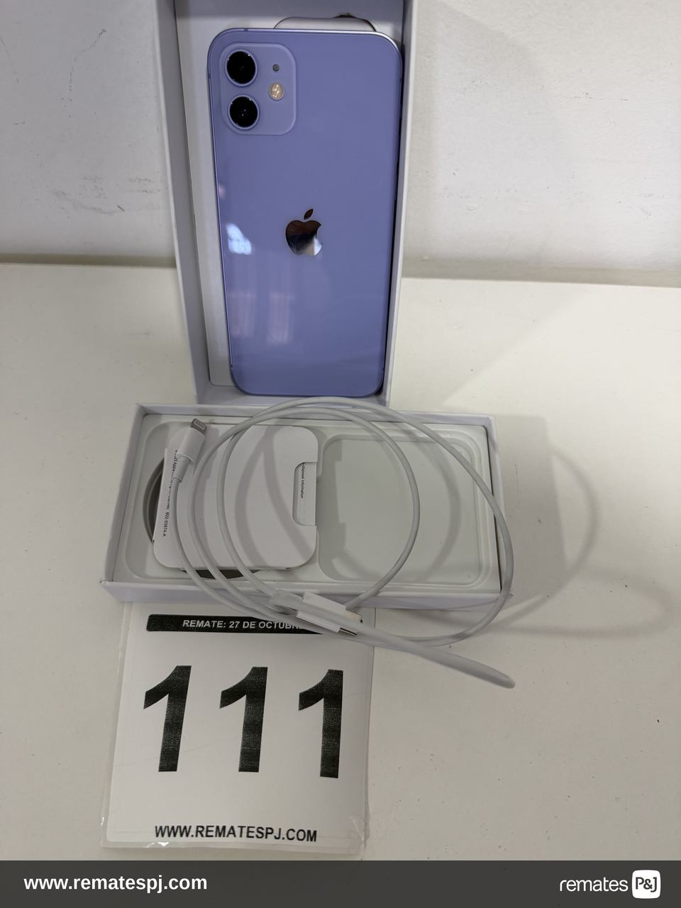 Apple iPhone 12 128 GB Púrpura - Reacondicionado