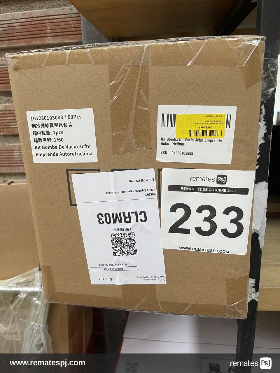Kit Bomba de Vacio