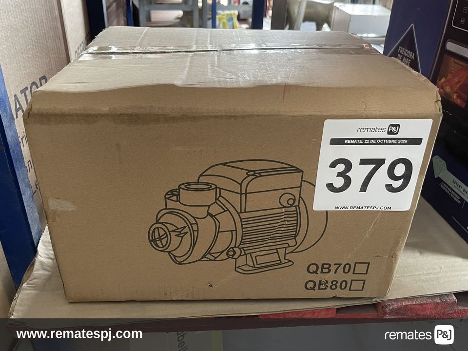 Bomba de agua centrífuga 1.0 HP con controlador 1.5 HP