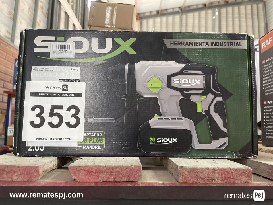 Rotomartillo Sds Industrial Brushless Sioux