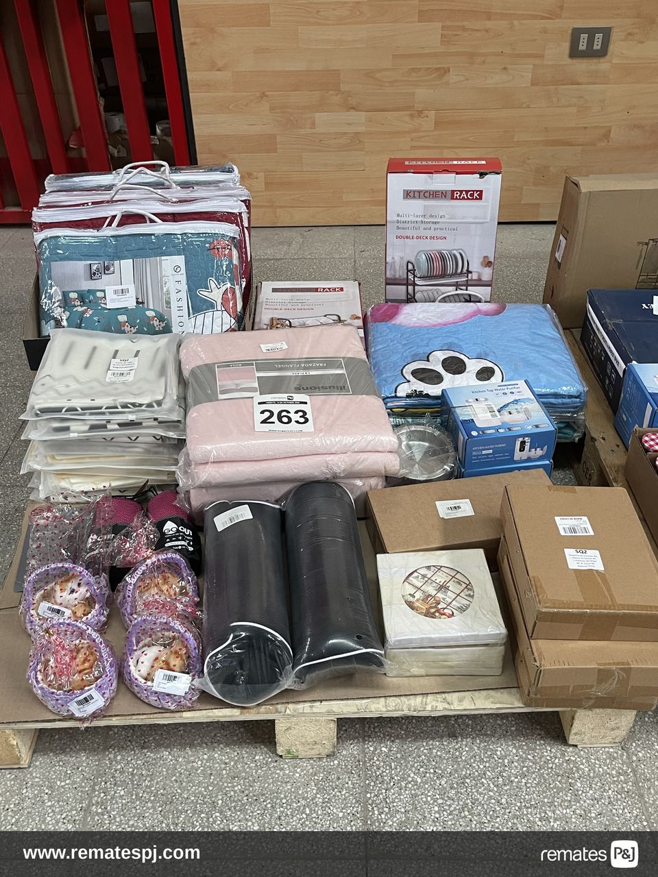 PALLET VARIEDAD DE ARTICULOS PARA EL HOGAR