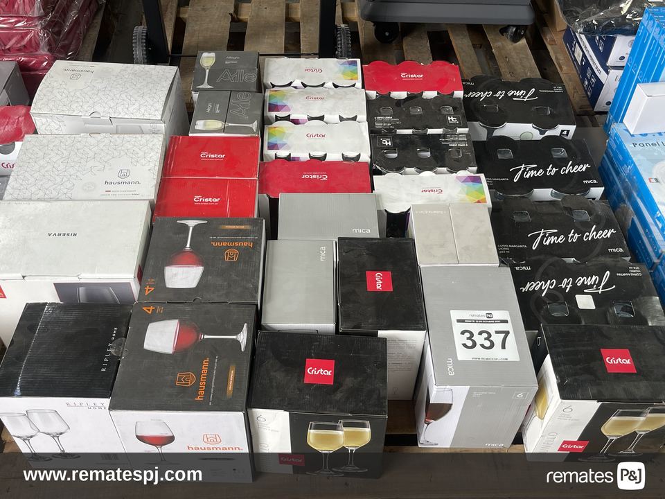 Pallet variedad de copas