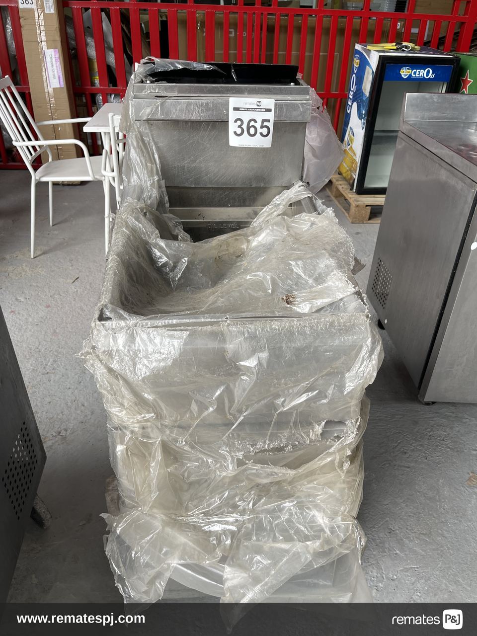 Freidora industrial a gas Imperial