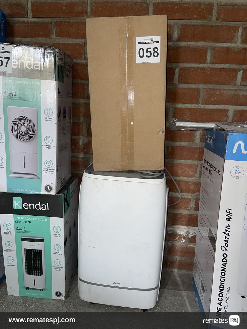 Aire Acondicionado Blanco Nex + Ventilador de Techo SUMO