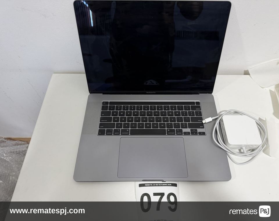 Apple MacBook Pro 2019 16" Intel Core i7 Gris Espacial 16GB RAM 512GB SSD Reacondicionado