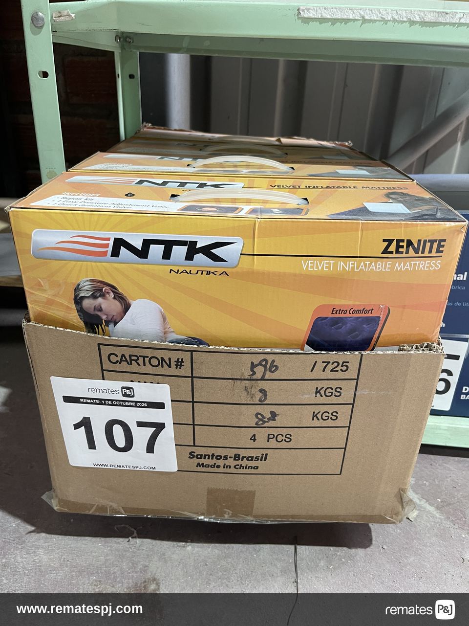 Colchon Inflable Sencillo NTK