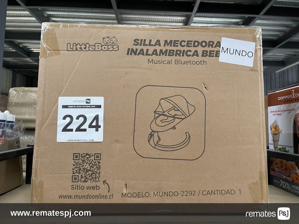 Silla Mecedora Bebe Con Musical/Bluetooth