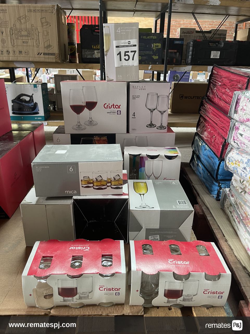 Variedad de Set de Copas de Cristal