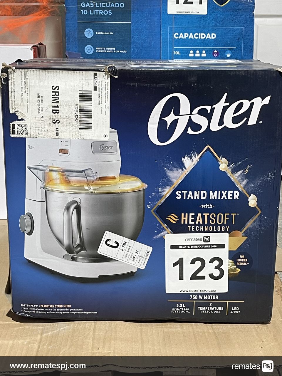 Batidora Planetaria Oster® Con Tecnología Heatsoft Fpstsmpl4w