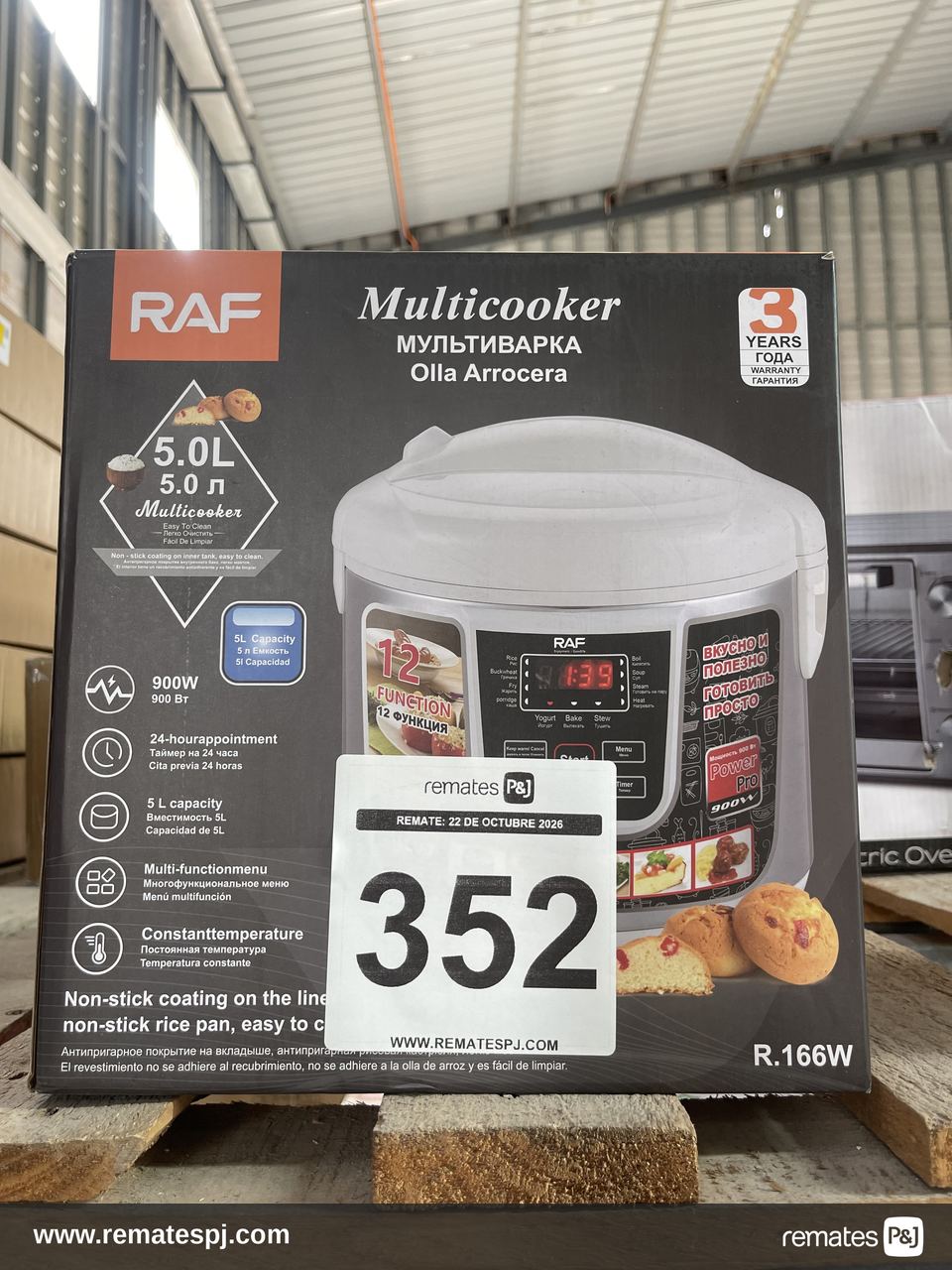 Olla multifunción 5L Raf