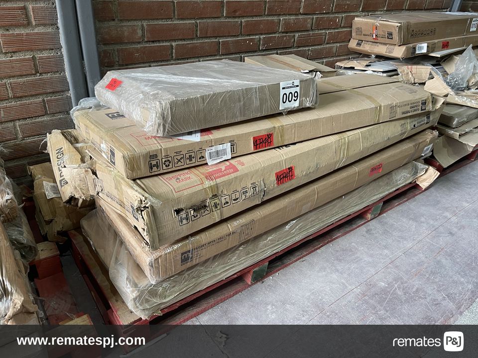 PALLET VARIEDAD DE MUEBLES PARA ARMAR (con detalle)