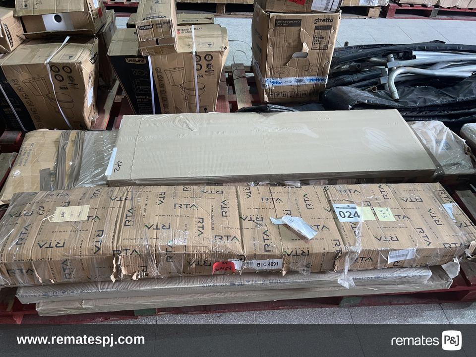 PALLET VARIEDAD DE MUEBLES PARA ARMAR (con detalle)
