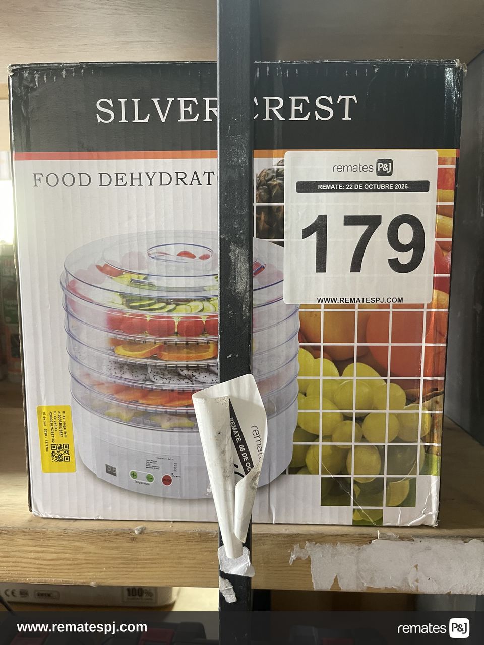 Deshidratador de Alimentos Silver Crest