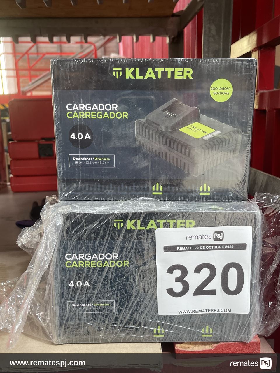 Cargador de Batería KLATTER