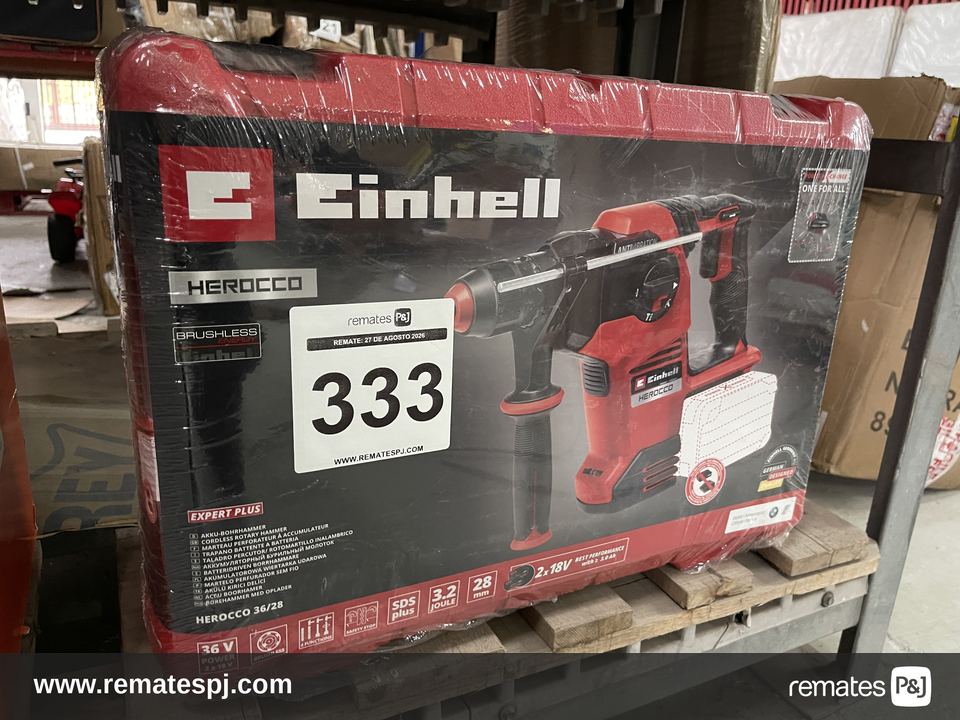 Rotomartillo electroneumático Einhell inalámbrico rojo