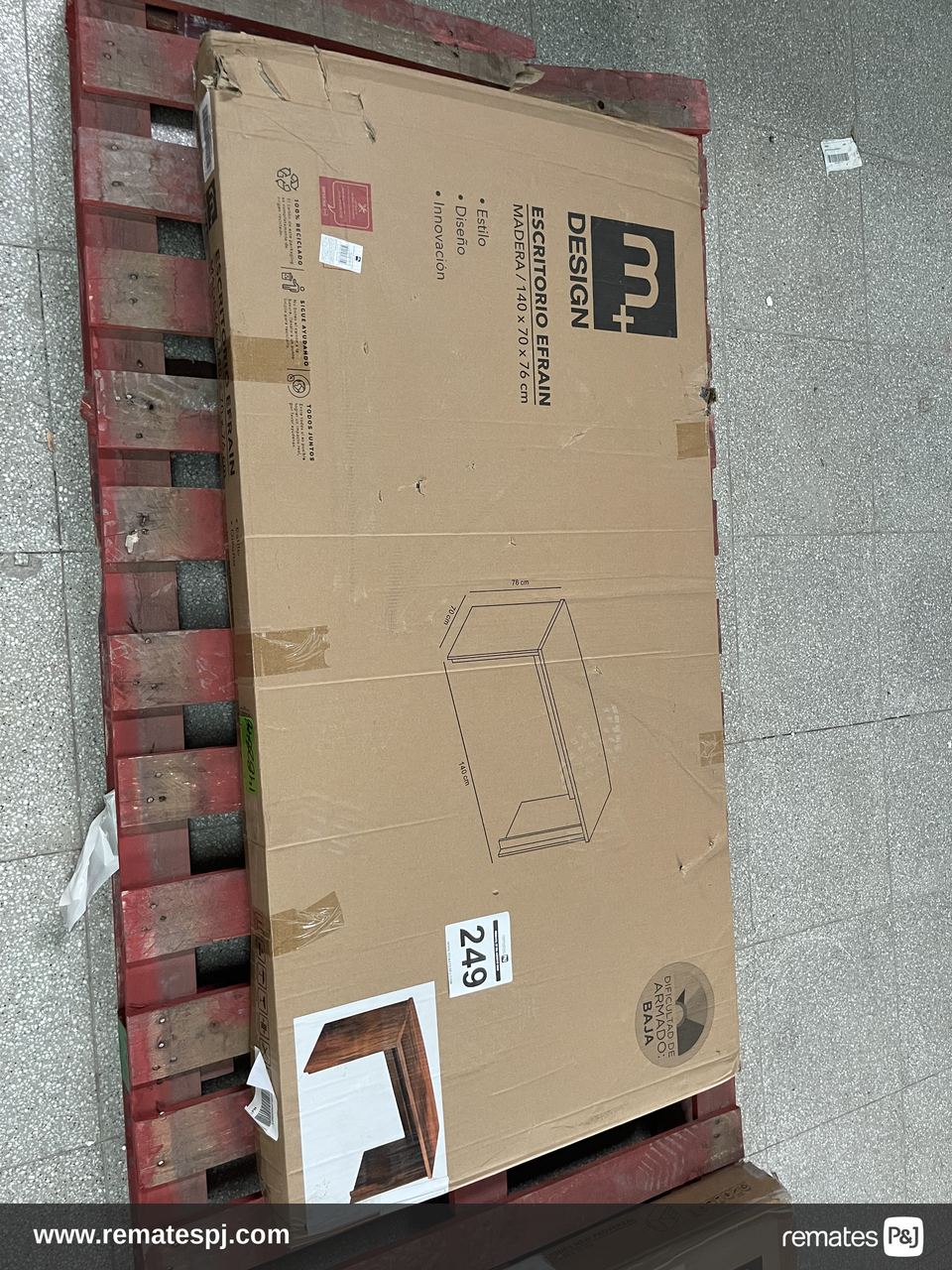 ESCRITORIO EFRAIN 140X70X76CMÂ WOOD
