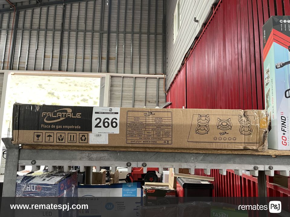 Encimera a gas licuado 5 platos