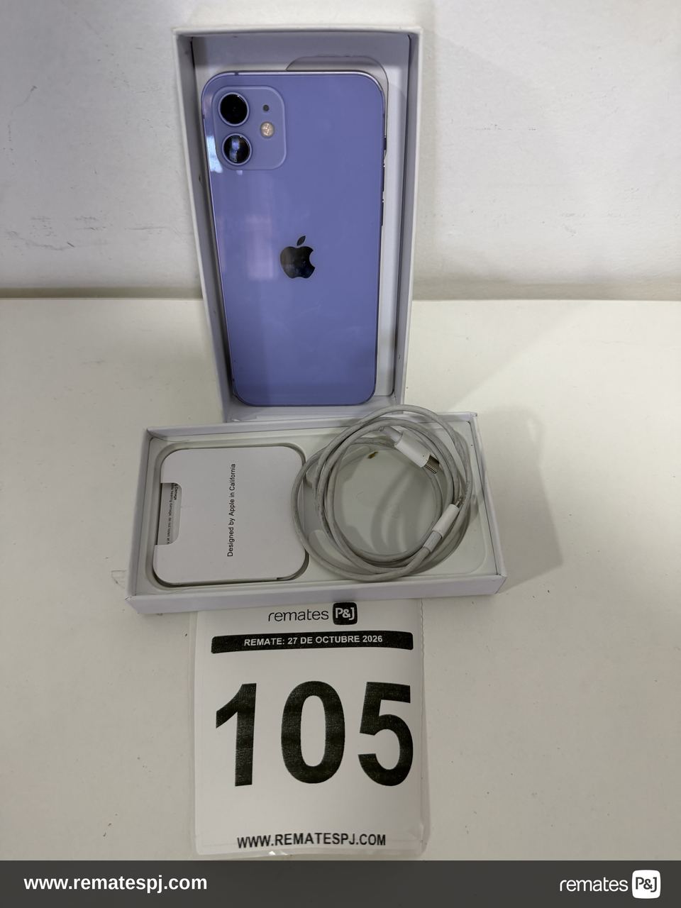 Apple iPhone 12 128 GB Púrpura - Reacondicionado