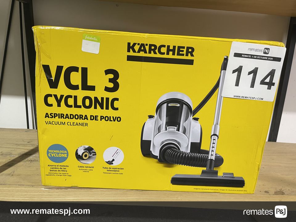 Aspiradora de Polvo Cyclonic VCL3 KARCHER