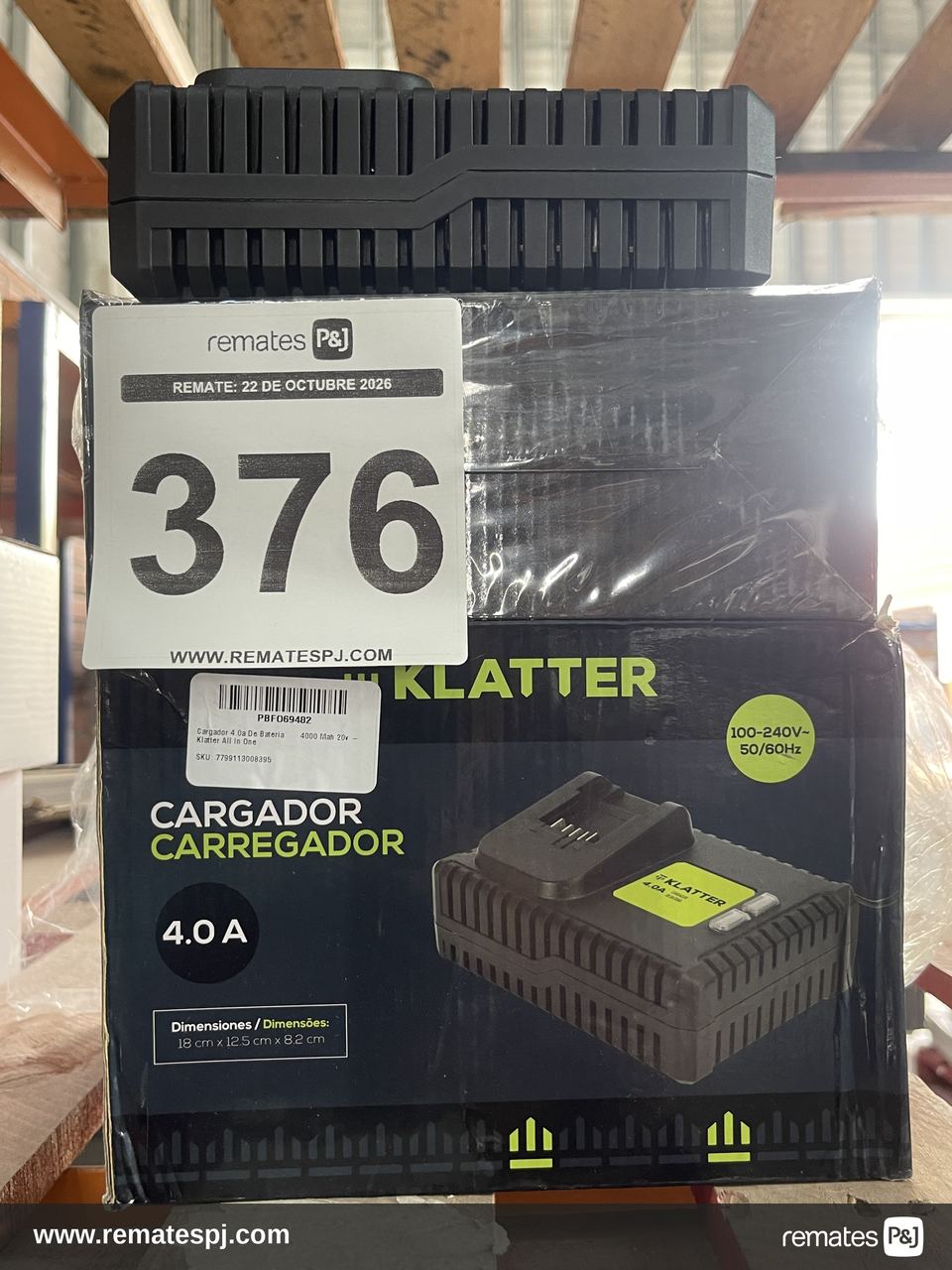 Cargadores 4.a de batería Klatter