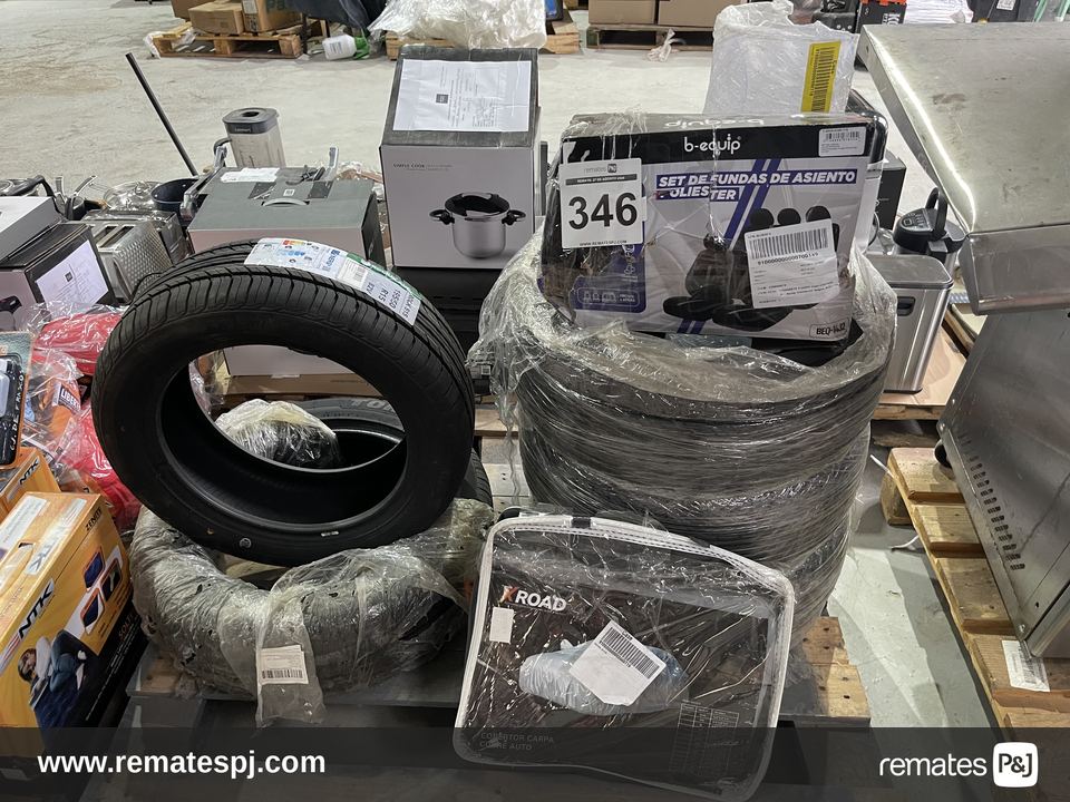 Pallet variedad productos de automovil
