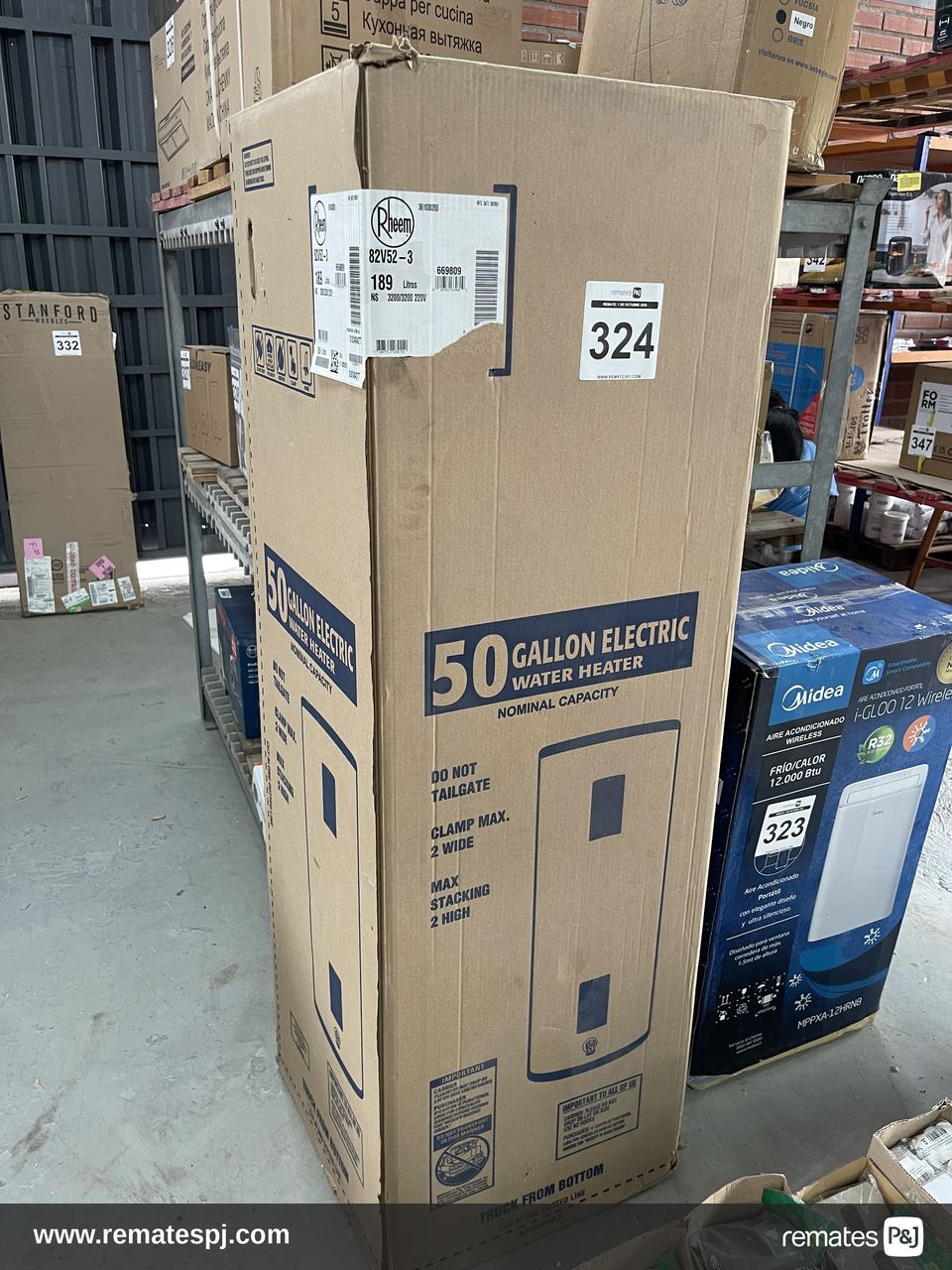 Termo eléctrico 189 litros Rheem