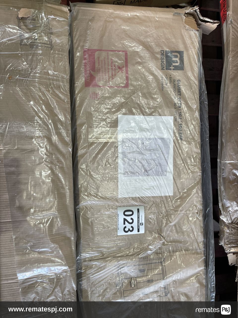 CLOSET 6PTS/1CJ/1ZAP 138X40X177 BLAN 3.0