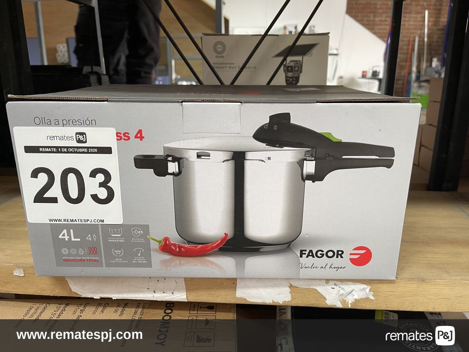 OLLA A PRESION ACERO INOX 4L RAPID XPRESS FAGOR