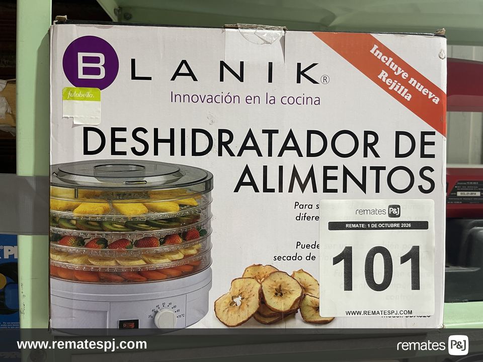DESHIDRATADOR DE ALIMENTOS