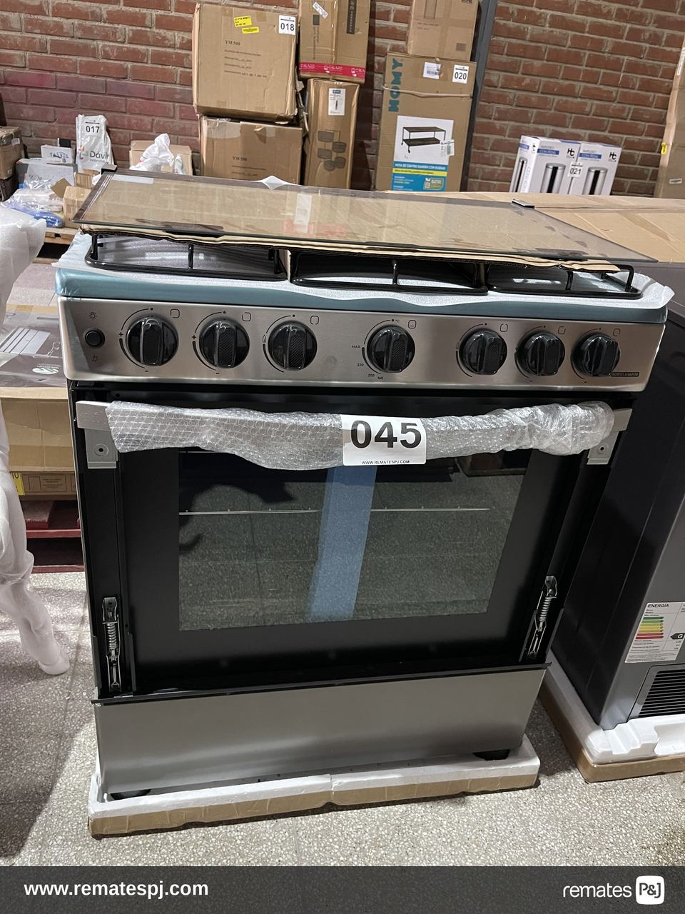 Cocina a Gas 6 Quemadores MFO-MG30ACQSL Mademsa (Con Detalle)