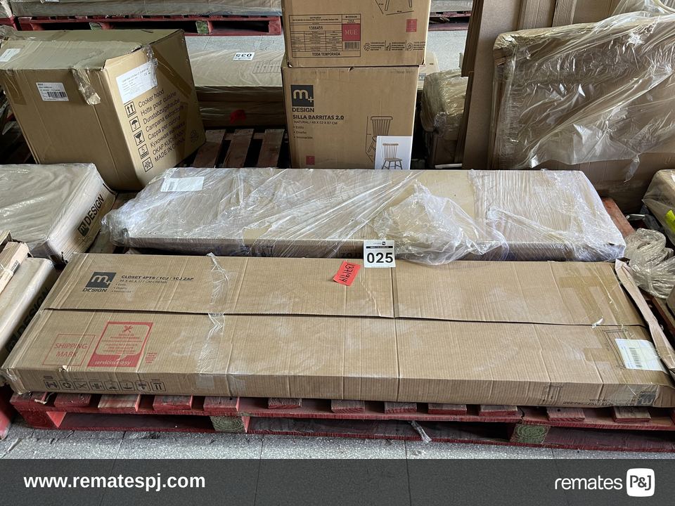 PALLET VARIEDAD DE MUEBLES CON DETALLE
