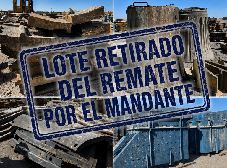lote retirado del remate por el mandante