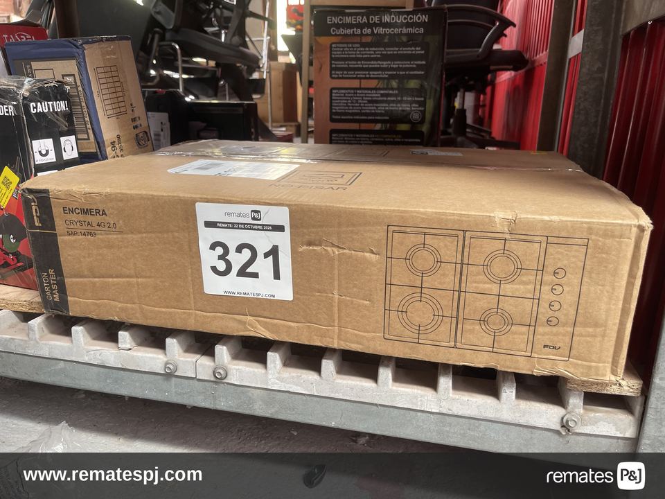 Encimera gas natural FDV 4 quemadores