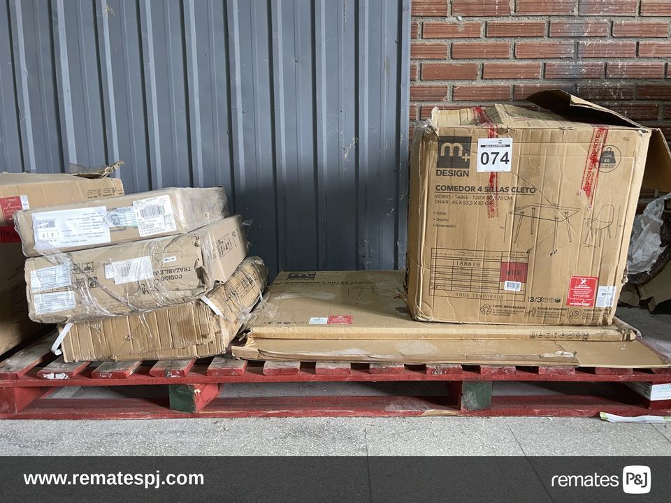 PALLET VARIEDAD DE MUEBLES PARA ARMAR (con detalle)