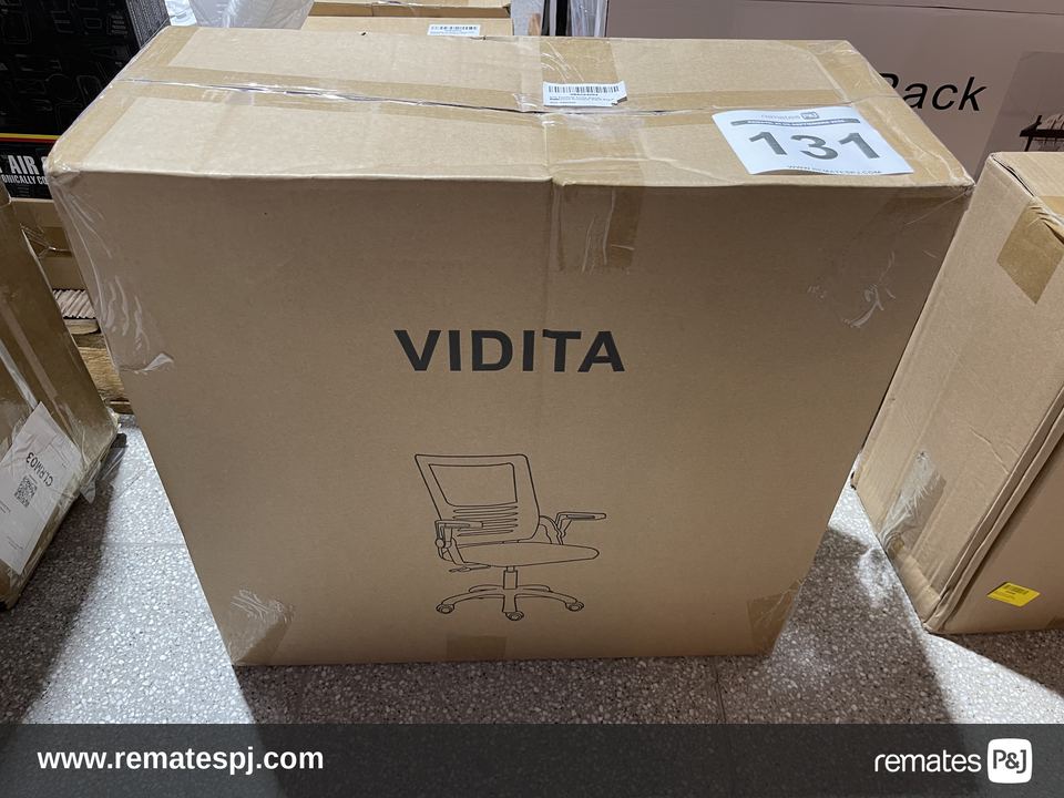 Silla Escritorio Ergonomica Acolchada Negro