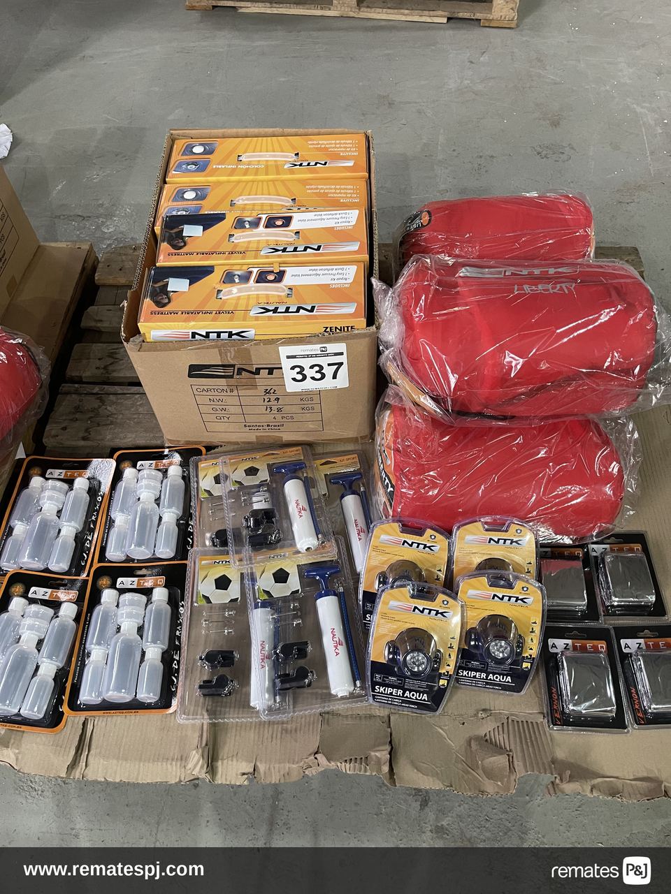 Pallet variedad de camping