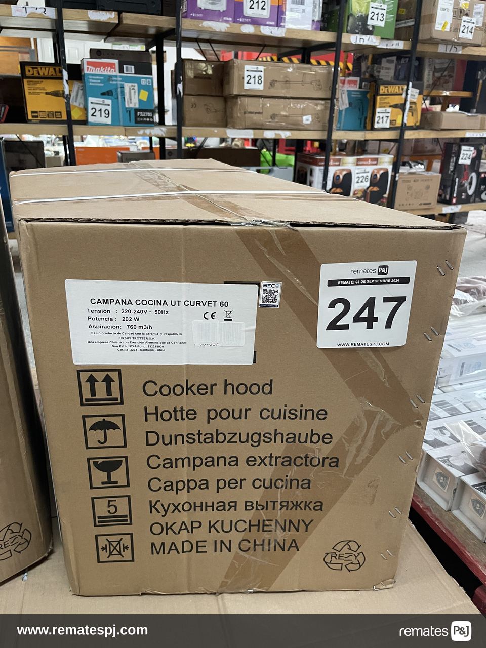 Campana Extractora para Cocina