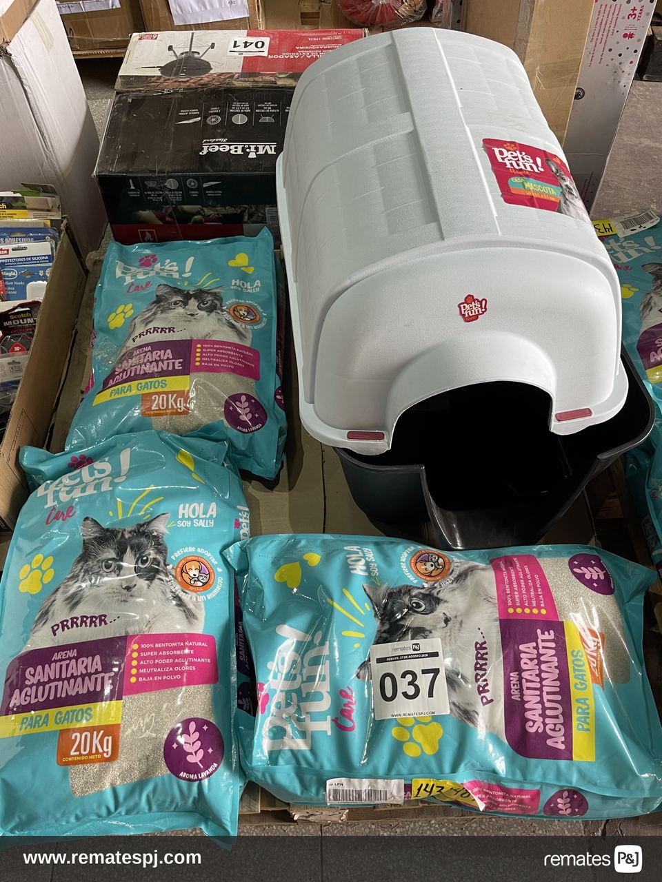 PALLET VARIEDAD DE PRODUCTOS PARA MASCOTA