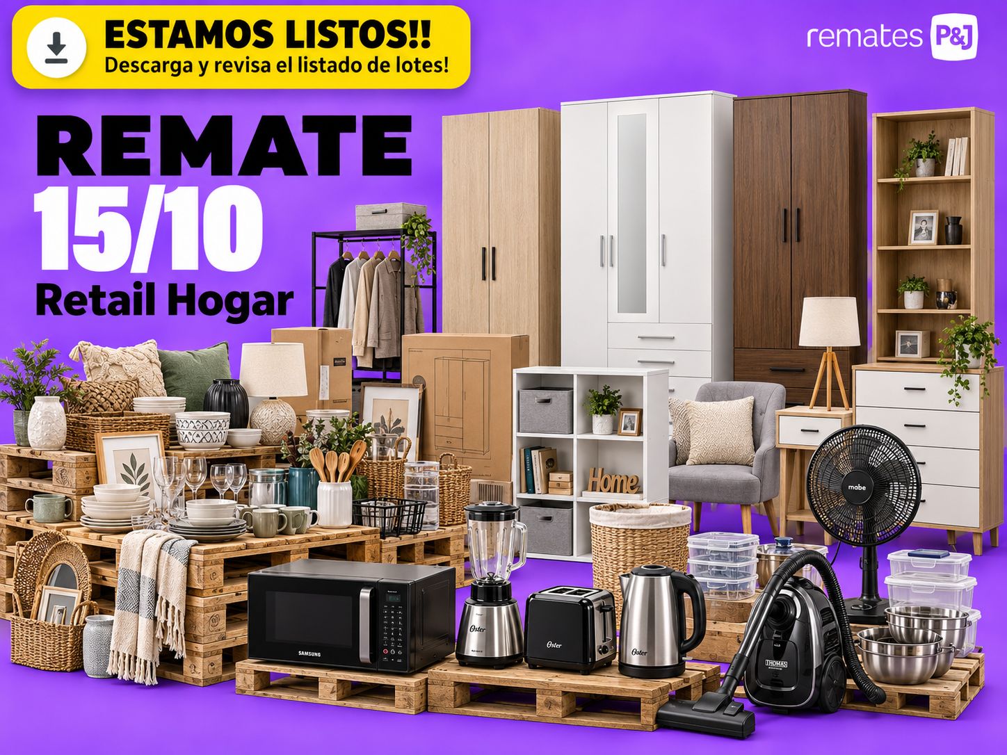 Fotos y Lotes se Cargan el 13/10