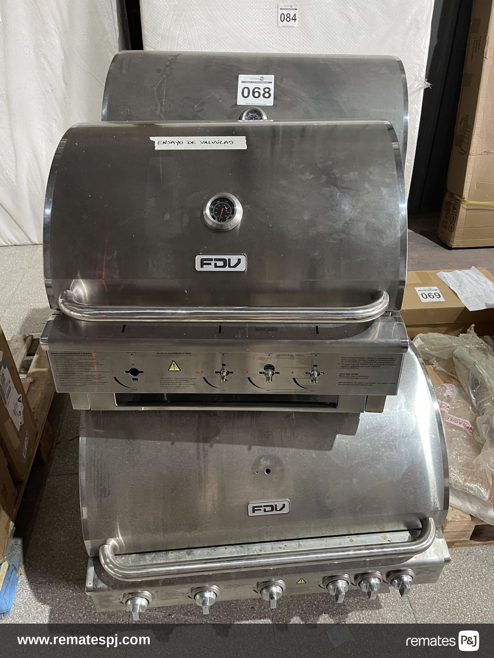 Variedad de parrilas Industriales (usadas con detalle)