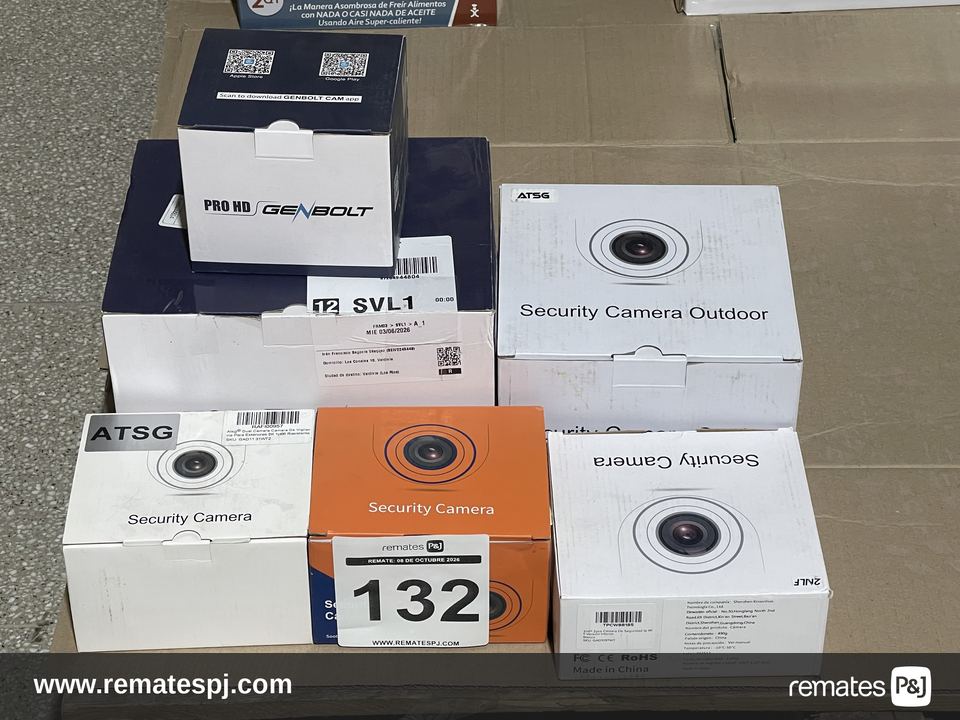 Variedad de Cámaras de Seguridad
