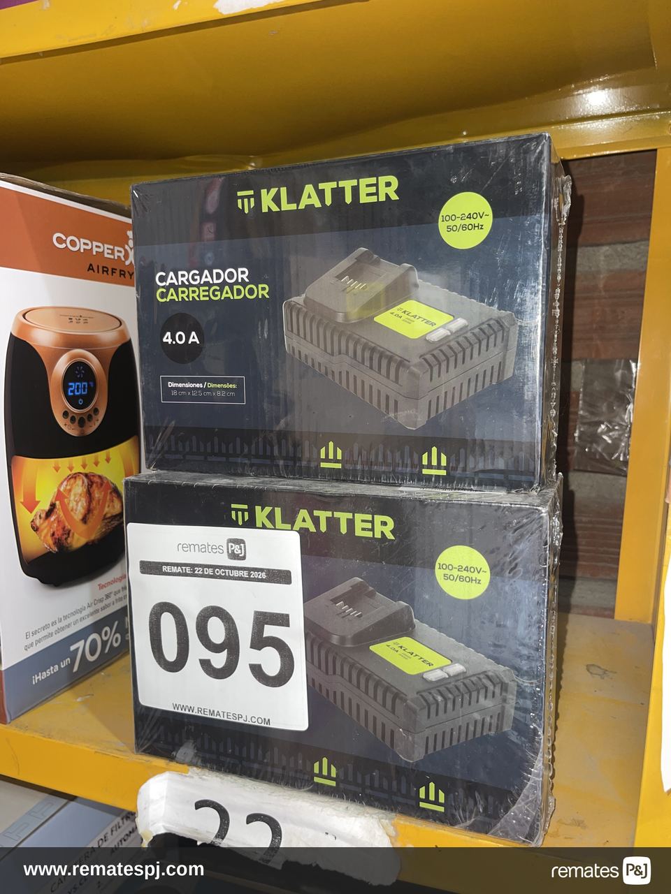 Cargador de Batería KLATTER