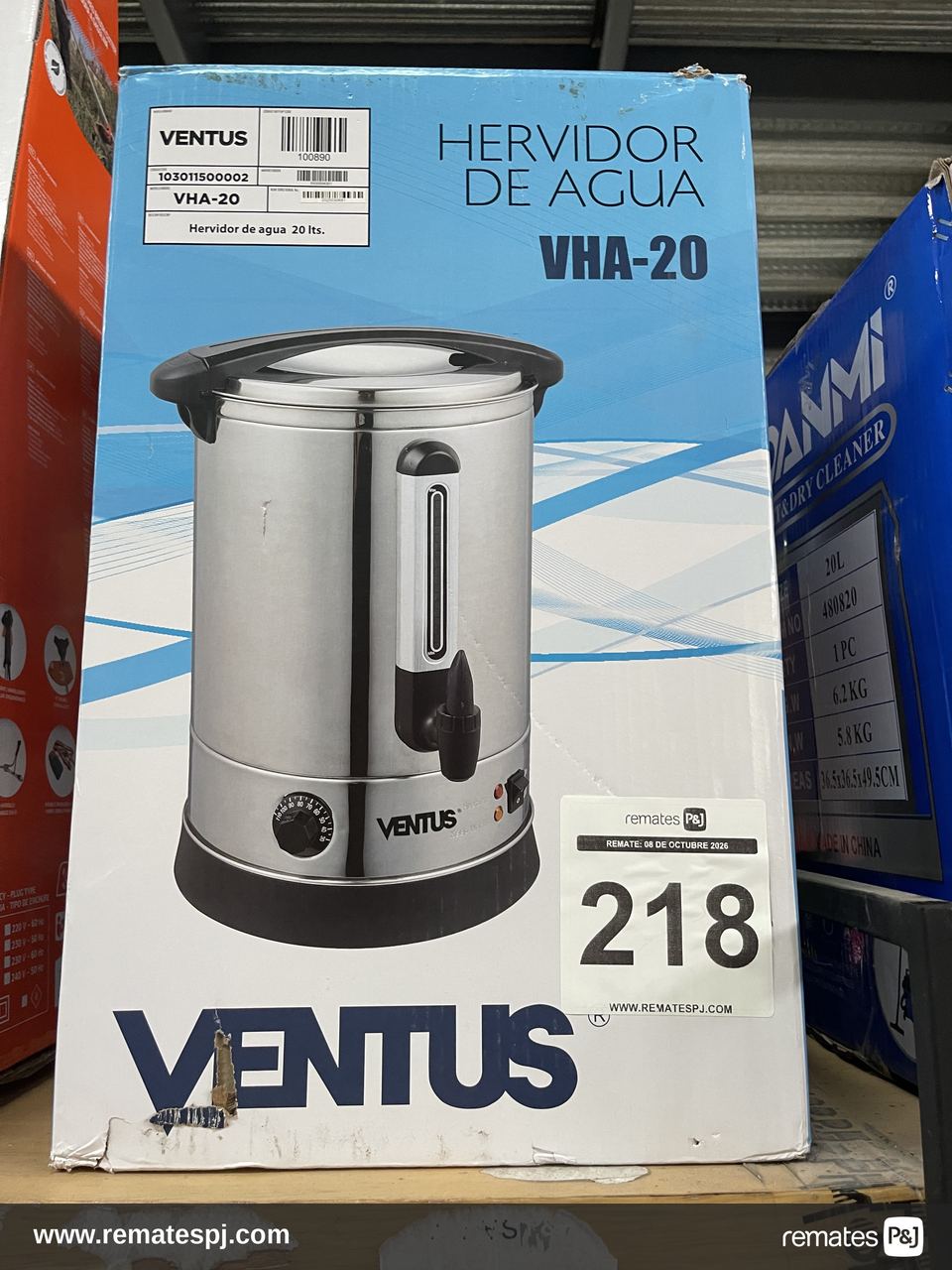 Hervidor de Agua VHA-20L VENTUS