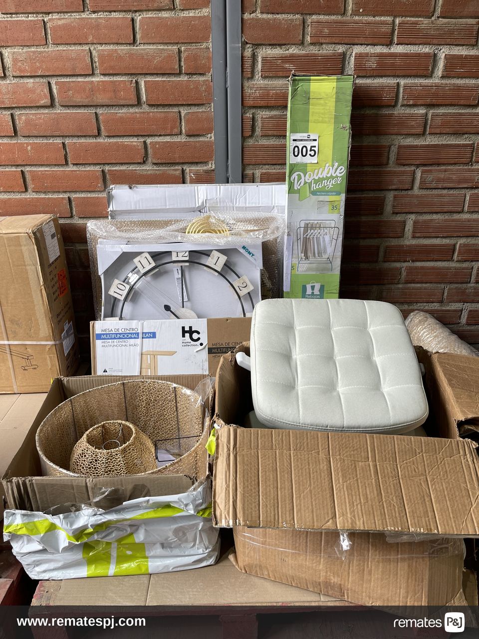 PALLET VARIEDAD DE ARTICULOS PARA EL HOGAR